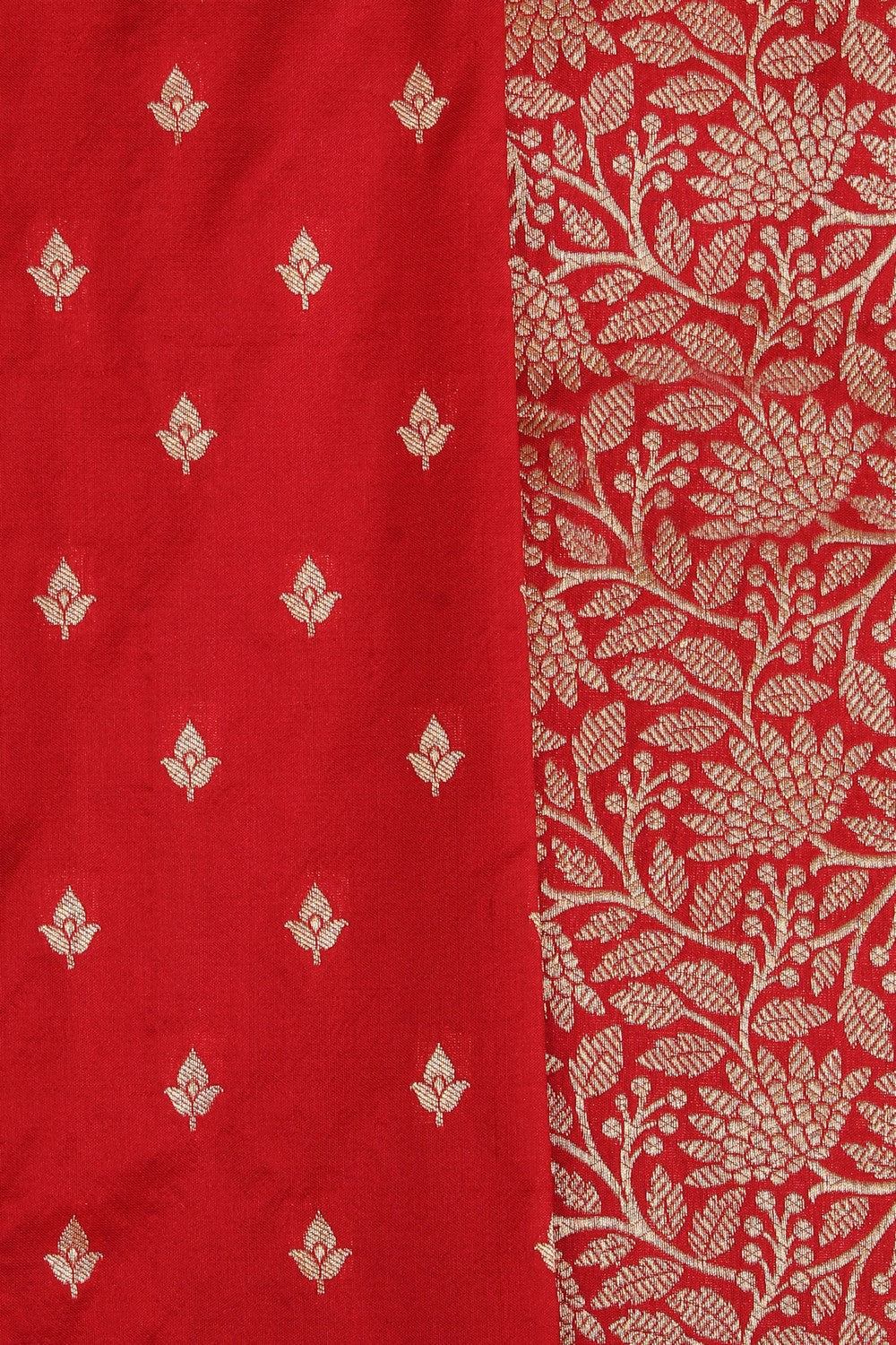 Banarasi Silk Red Saree