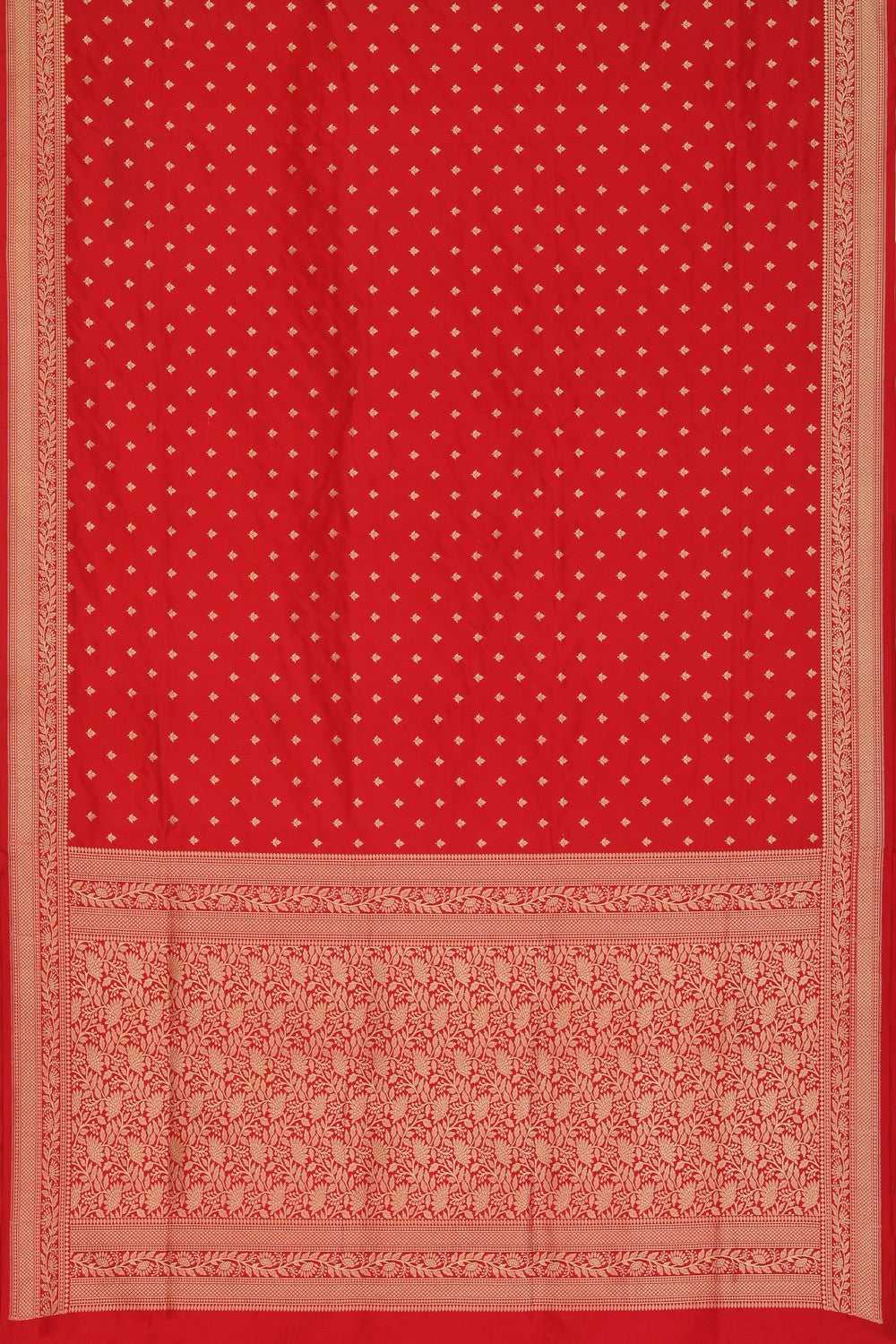 Banarasi Silk Red Saree
