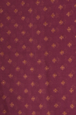 Image of Banarasi Chiffon Purple Saree