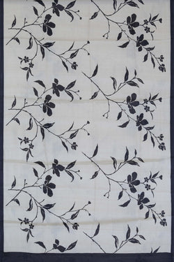 Image of Tussar Silk Printed Saree