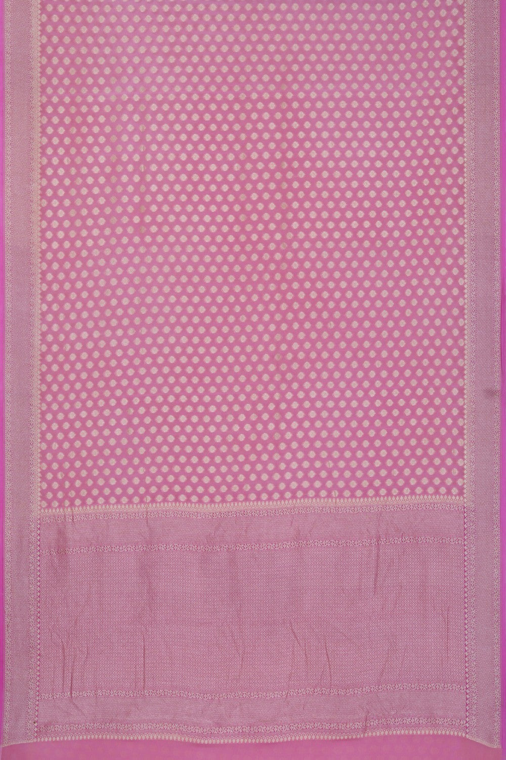 Banarasi Chiffon Pink Saree