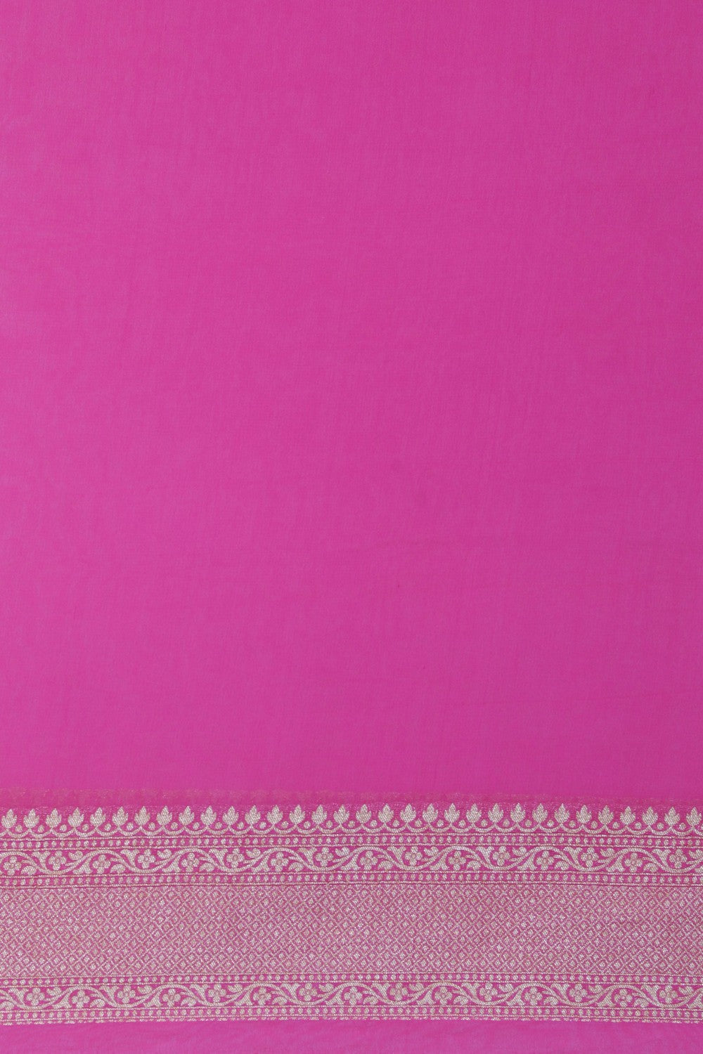 Banarasi Chiffon Pink Saree