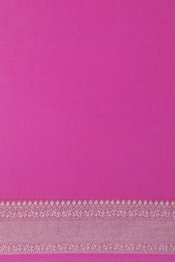 Image of Banarasi Chiffon Pink Saree