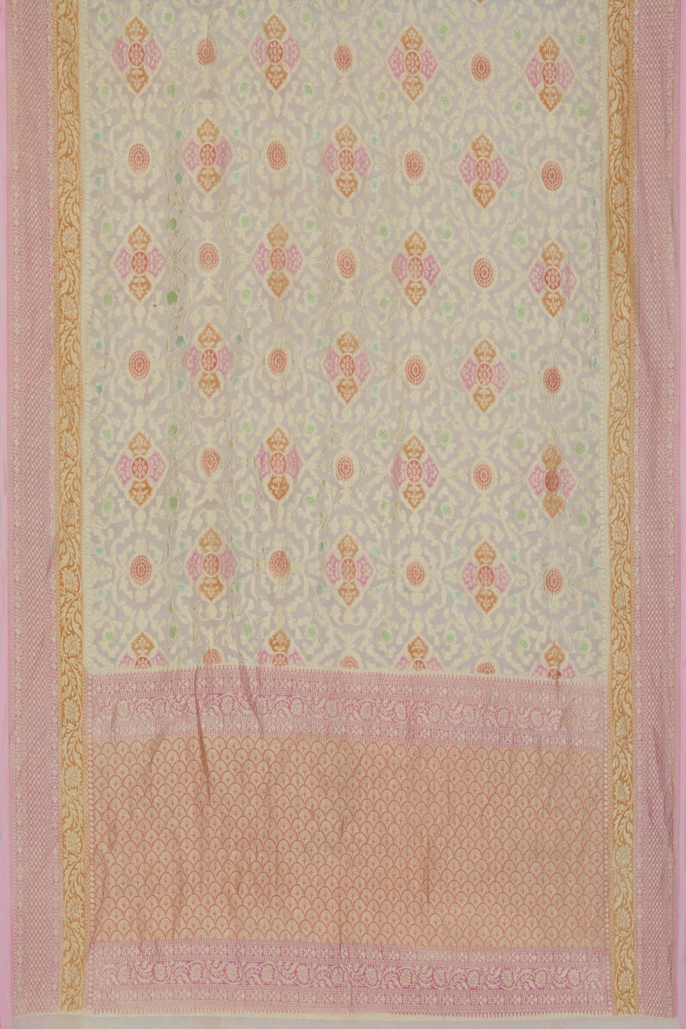 Banarasi-Chiffon Brocade Saree