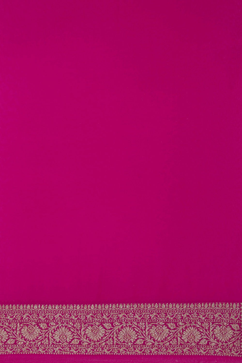 Image of Banarasi Chiffon Green Saree