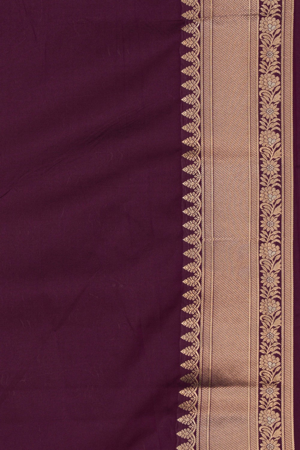 Banarasi Katan Silk Purple Saree