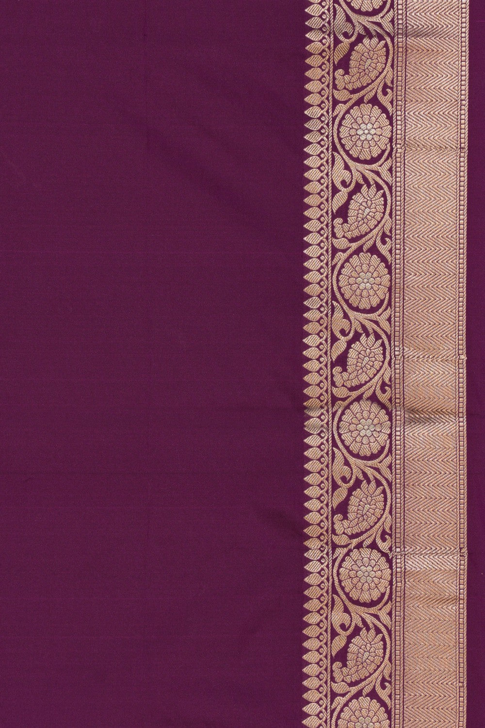 Banarasi Katan Silk Purple Saree