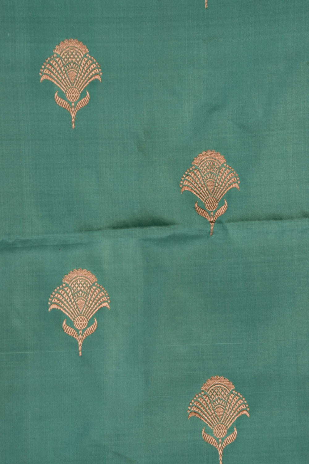 Banarasi Katan Silk Aqua Blue Saree