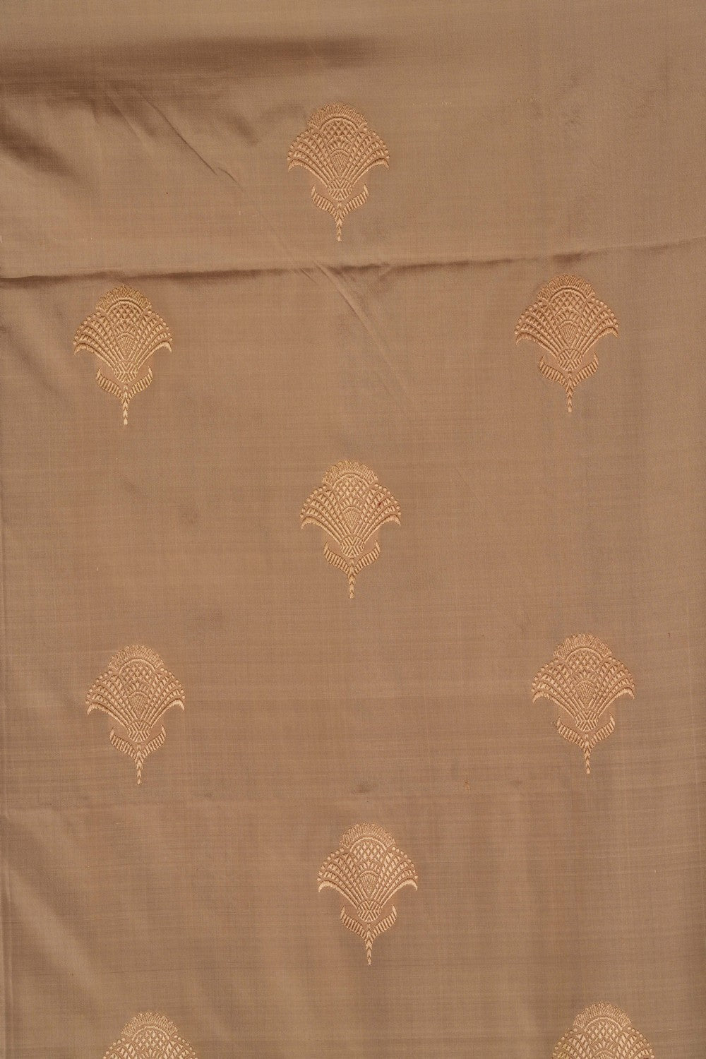 Banarasi Katan Silk Off-white Saree