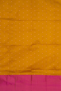 Image of Banarasi Katan Silk Fenugreek Green Saree