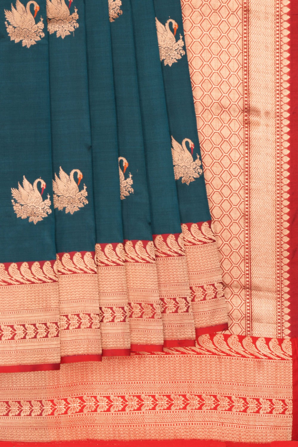 Banarasi Katan Silk Blue Saree