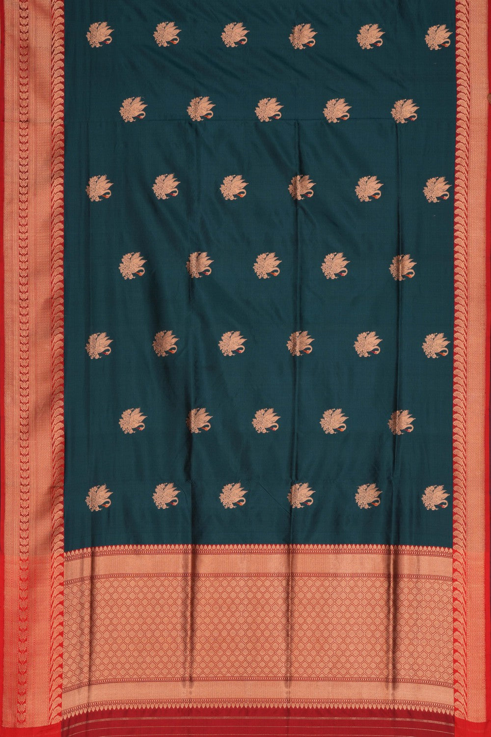 Banarasi Katan Silk Blue Saree