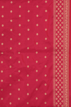 Image of Banarasi Katan Silk Pink Saree