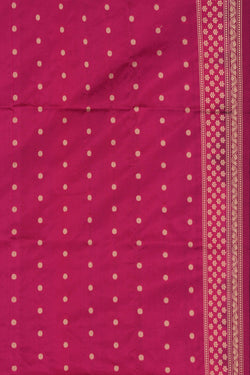 Image of Banarasi Katan Silk Violet Saree