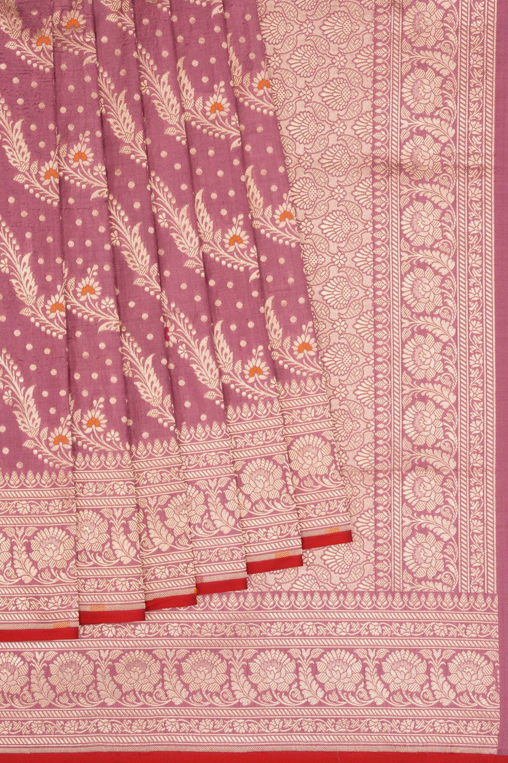 Banarasi Katan Silk Onion Pink Saree