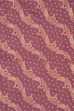 Image of Banarasi Katan Silk Onion Pink Saree