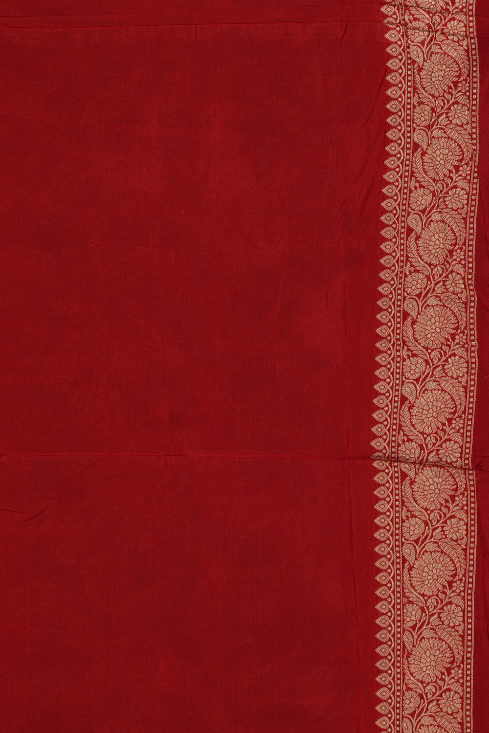 Image of Banarasi Katan Silk Green Saree