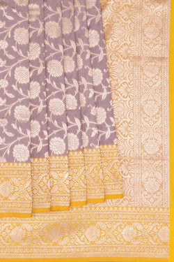 Image of Banarasi Katan Silk Purple Saree