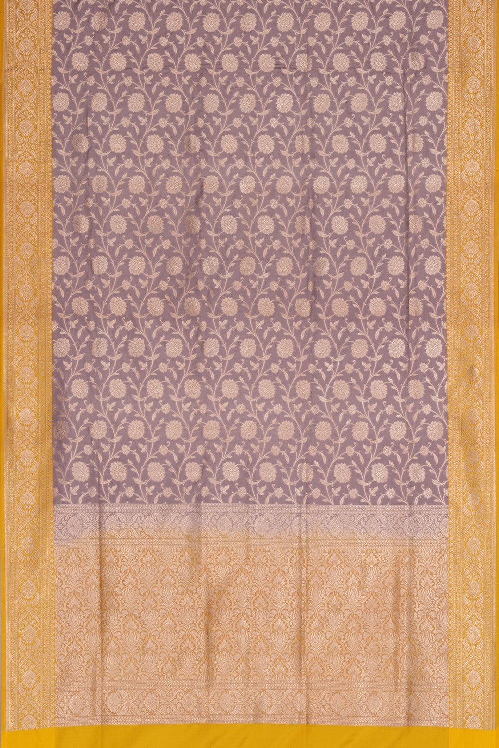 Banarasi Katan Silk Purple Saree