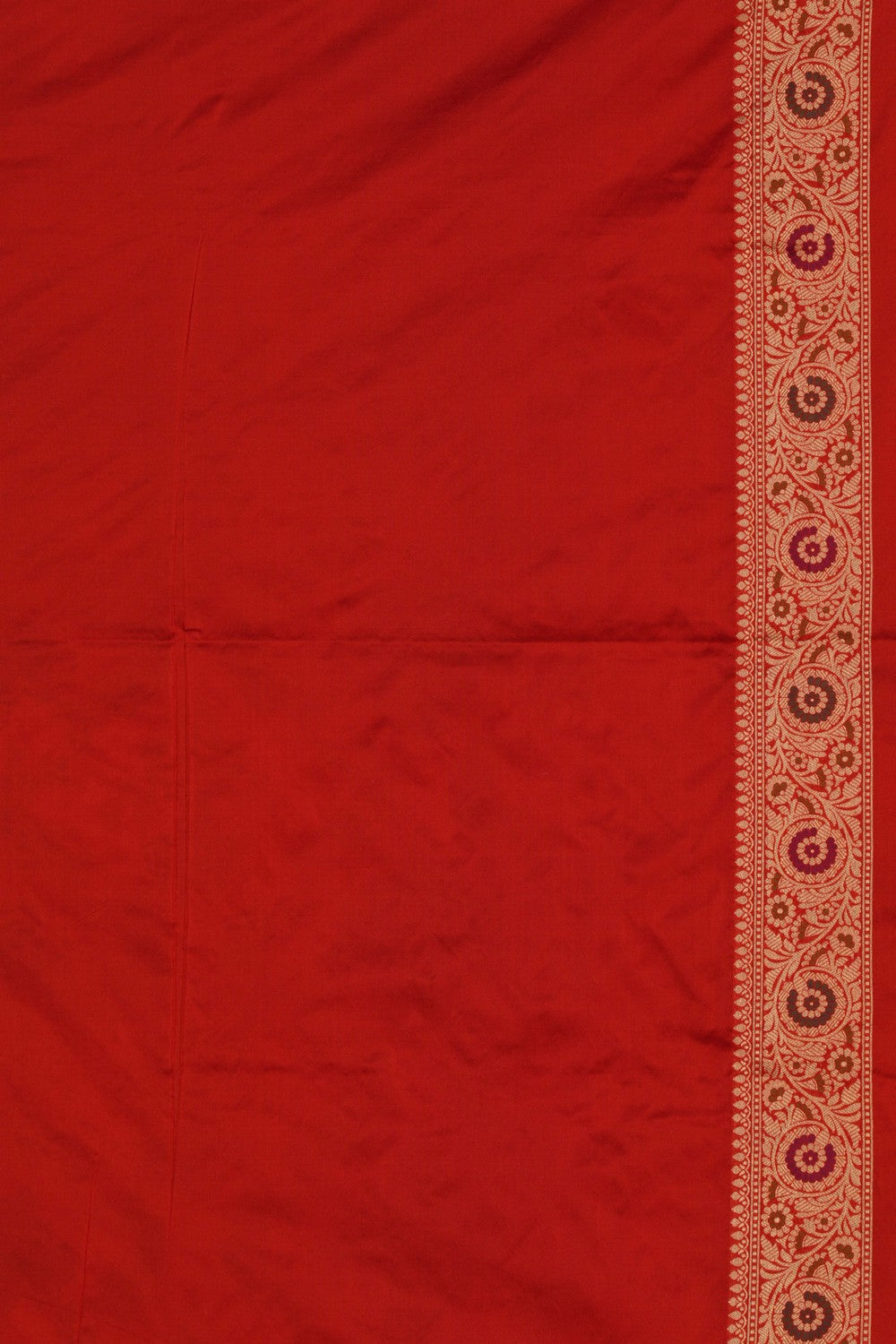 Banarasi Katan Silk Red Saree