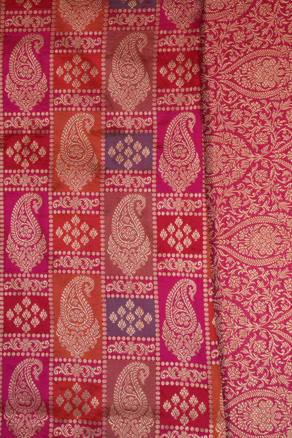 Banarasi Katan Silk Pink Saree