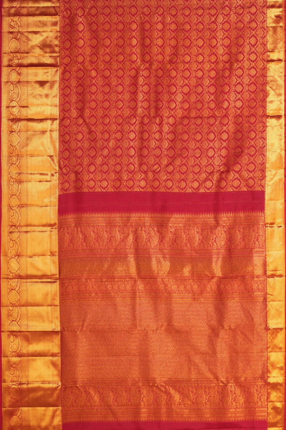 Kanchipattu Brocade Pink Saree