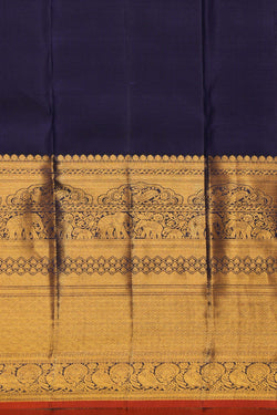 Image of Kanchipattu Brocade Pink Saree