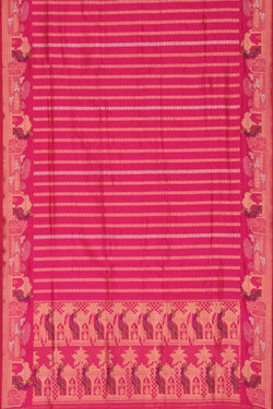 Image of Banarasi Katan Silk Pink Saree