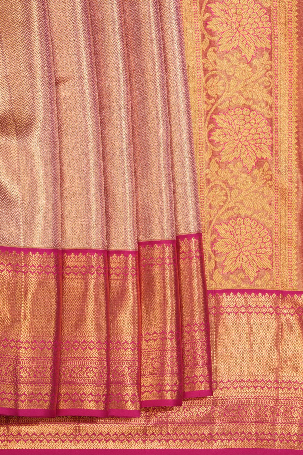 Kanchipattu An Ethereal Gold Saree