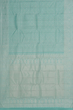 Image of Kanchipattu Brocade Blue Saree