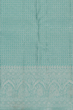 Image of Kanchipattu Brocade Blue Saree