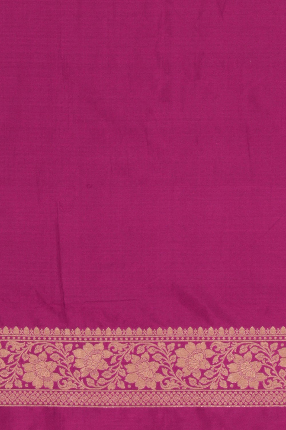 Image of Banarasi Katan Silk Unstitched Violet Suit (3 Pcs Set)