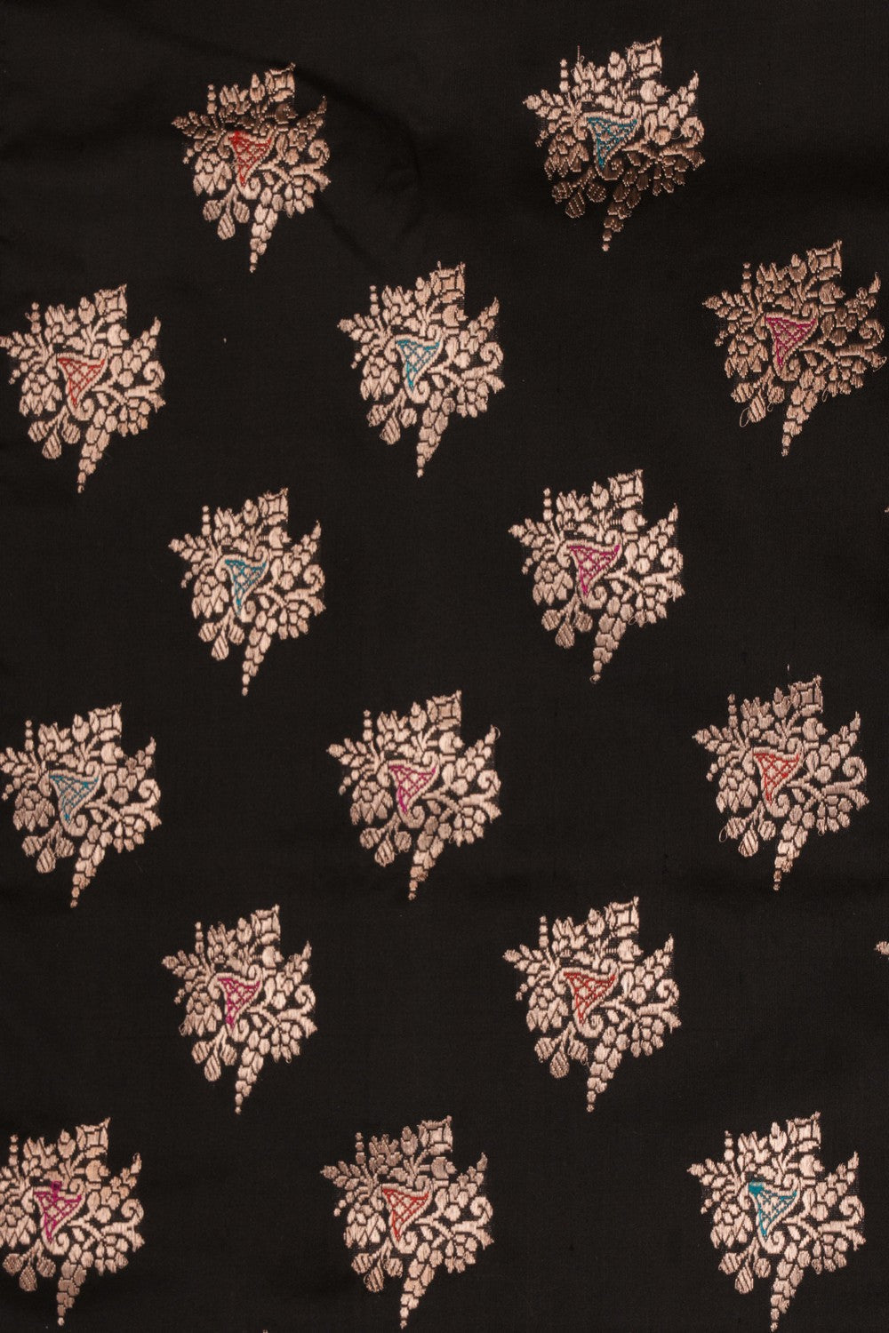 Banarasi Katan Silk Black Saree