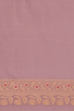 Image of Banarasi Katan Silk Lavender Purple Saree