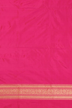 Image of Banarasi Silk Unstitched Suit With Dupatta (3 Pcs Set)