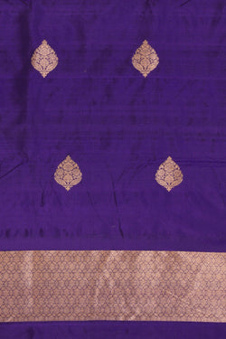 Image of Banarasi Silk Unstitched Suit With Dupatta (3 Pcs Set)