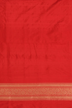 Image of Banarasi Silk Unstitched Suit With Dupatta (3 Pcs Set)