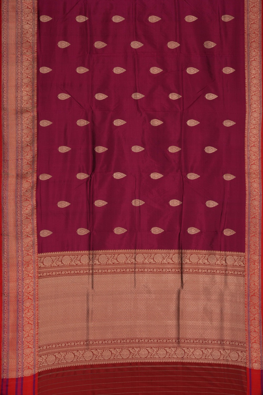 Banarasi Silk Violet Saree