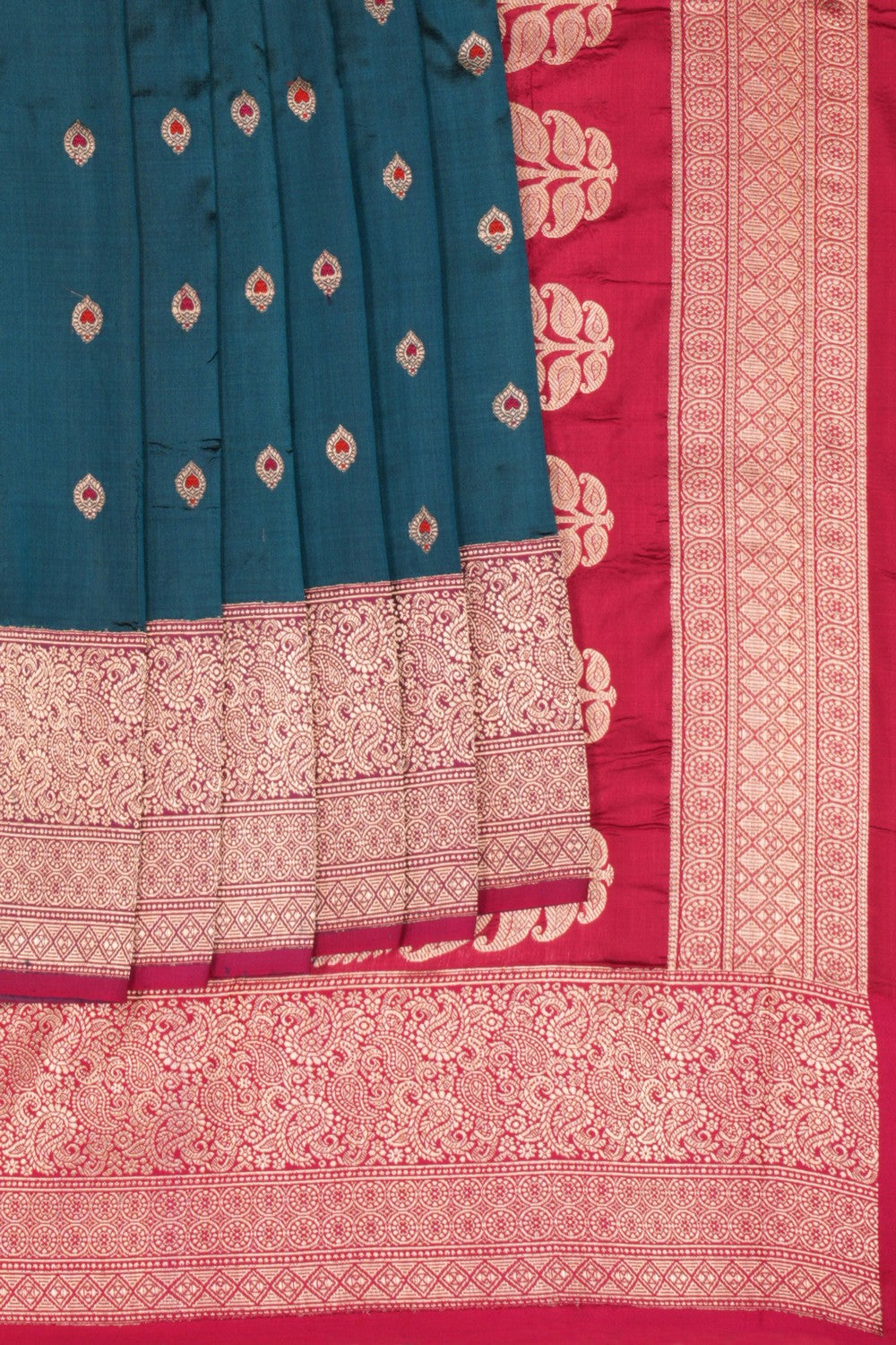 Banarasi Silk Blue Saree