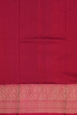 Image of Banarasi Silk Blue Saree