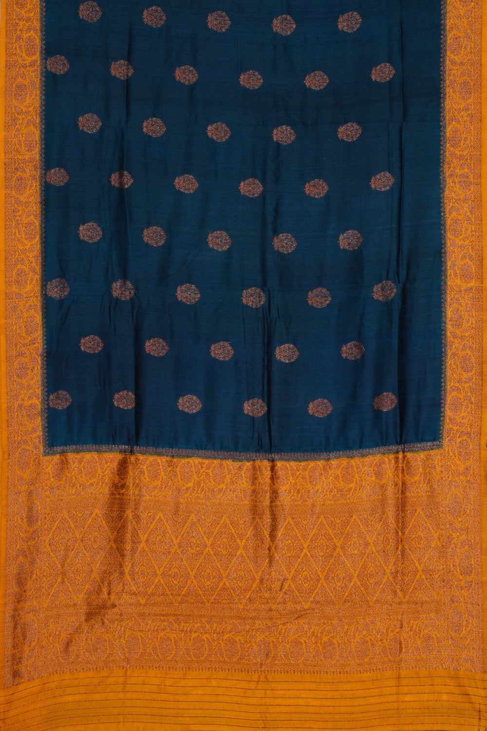 Banarasi Dupion Silk Blue Saree