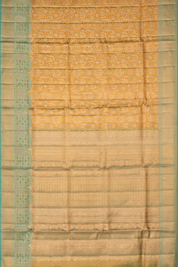 Image of Kanchipattu Gold Tissue Brocade Saree