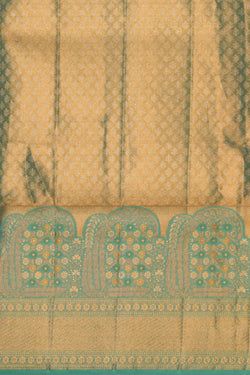 Image of Kanchipattu Gold Tissue Brocade Saree