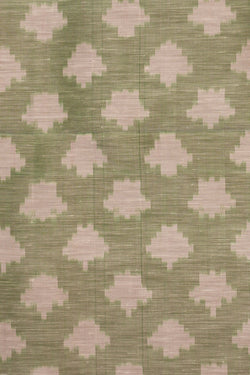 Image of Pochampaly Ikat Linen Saree