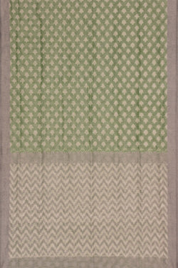 Image of Pochampaly Ikat Linen Saree