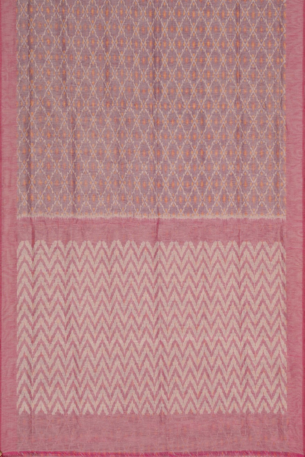 Pochampaly Ikat Linen Saree