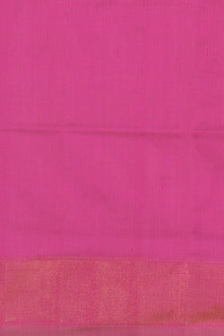 Image of Pochampally Ikat Silk Pink Saree