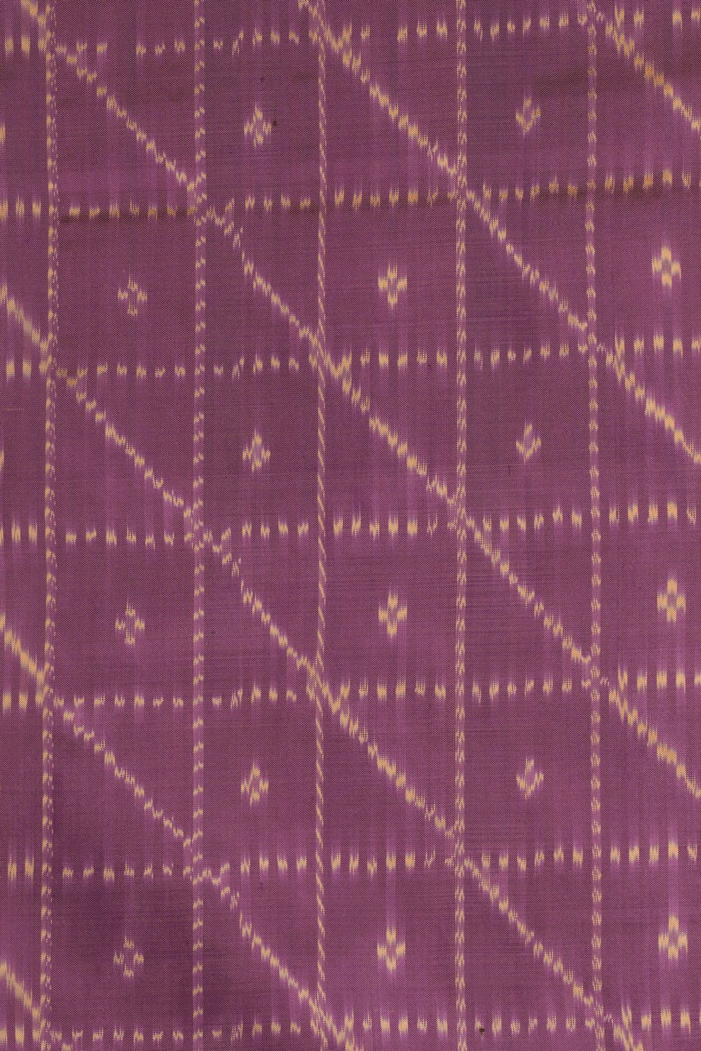 Pochampally Ikat Silk Purple Saree