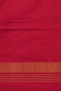 Image of Pochampally Ikat Silk Mustard Saree