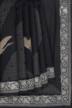 Image of Kora Embroidery Saree